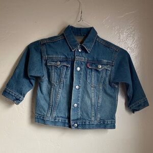 Levi's Classic Blue Denim Jacket for Kids